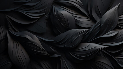dark green leaves background.