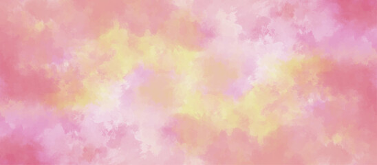 abstract colorful background with bokeh .Delicate sepia background with paint stains watercolor texture .subtle watercolor pink yellow blue gradient illustration.