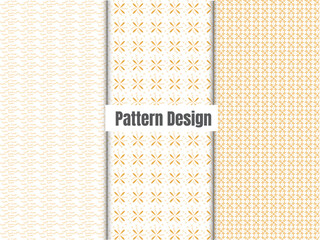 Set of bright colorful backgrounds with modern minimal labels. Simple pattern design for shirt ,women cloths.Abstract simple geometric vector seamless pattern with gold texture on white background.