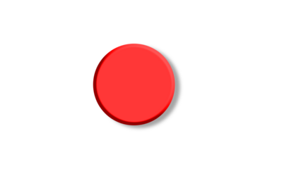 3D Circle buttons neumorphic design. Geometric shapes circle, square, .rectangle on white background with light shadows. Web elements geometry modern trend tree-dimensional design.