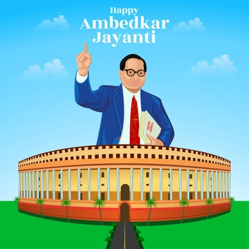 Baba Saheb Ambedkar Jayanti Creative
