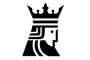 illustration of a crown, Vector 3D Crown Logo, 3D King Logo, Minimalistic King Logo, 3D Minimalist King Symbol Isolated on a editable file
