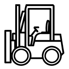 forklift truck and forklift