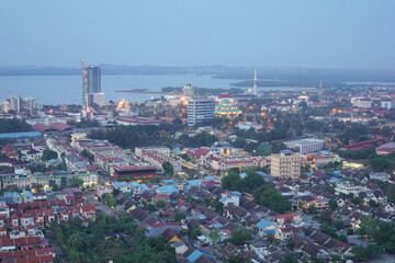 View of the Batam city