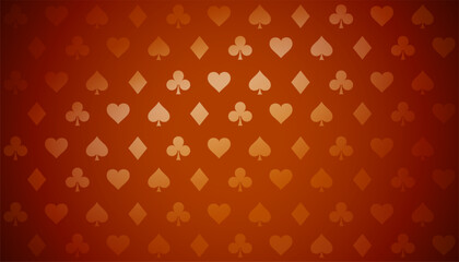 casino gambling ace card pattern banner win big prize - obrazy, fototapety, plakaty