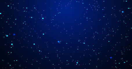 Obraz premium Magical outer celestial space universe background with lots of stars moving toward the camera. Glittering astrology dark cosmic starry bg. Fly through star field Milkyway galaxy motion graphic.