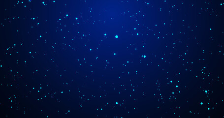 Naklejka na ściany i meble Magical outer celestial space universe background with lots of stars moving toward the camera. Glittering astrology dark cosmic starry bg. Fly through star field Milkyway galaxy motion graphic.