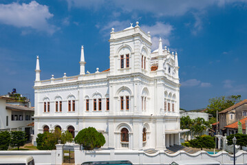 Meeraan mosque in Galle Fort on Sri Lanka island