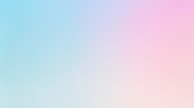 Sky blue azure teal pink coral peach beige white abstract background. Color gradient ombre blur. Light pale pastel soft shade. Rough grain noise. Matt brushed shimmer. Liquid water. Design. Minimal.