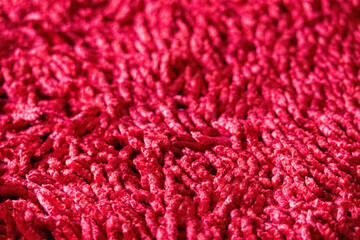 Red carpet texture background.