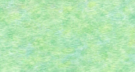 水彩テクスチャ　背景素材　シンプル　緑色　グリーン　抹茶　木漏れ日　にじみ　横長