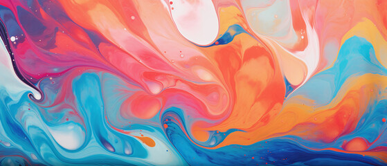 Fototapeta na wymiar Abstract watercolor background, liquid paint effect.