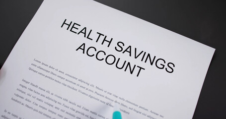 Health Savings Account Form