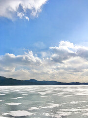 clouds over the slake
