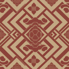 seamless pattern with flowers