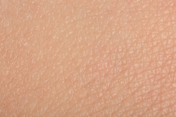 Fototapeta premium Texture of healthy skin as background, macro view