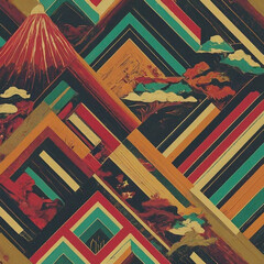 seamless pattern with pencils