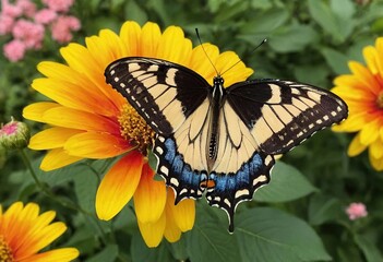 butterfly on flower