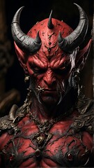 "Look at the terrifying figure of the one-eyed devil, ruling the earth and the humans who are his followers."