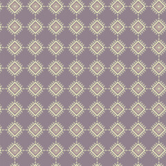 Tribal traditional fabric batik ethnic. ikat floral seamless pattern leaves geometric repeating Vector Design on a white background