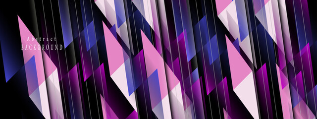 Shades of purple abstract polygonal geometric background. Pastel color background.