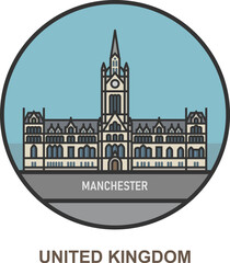 Manchester. Cities and towns in United Kingdom