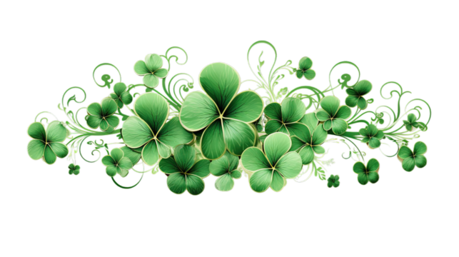 St. Patrick’s Day isolated on transparent background, Generative ai. - Powered by Adobe
