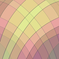 Obraz premium Symmetrical rainbow's object or pattern