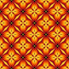 Fototapeta premium simple abstract flolar batik indian block