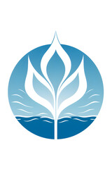 EJ Water Cooperative: Showcasing Purity and Home Service through Logo Design