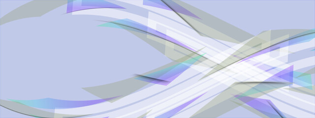 Vector abstract pastel purple color background frame of geometric shapes. Triangle ornament.