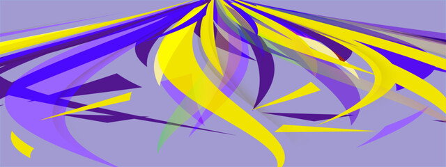 Light purple triangle polygonal mosaic abstract banner background. Vector graphic illustration.