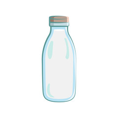 milk bottle icon design vector template