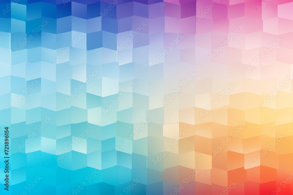 Fototapete abstract digital background with multicolor gradient