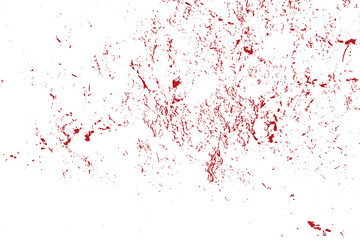 Abstract wall texture cornell red color texture on white color background.