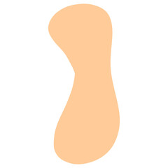 abstract blob shape pattern