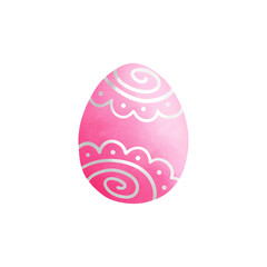 Easter egg clipart, various colorful Easter eggs, Easter holiday illustrations.