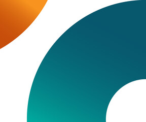 crop circle shape white background