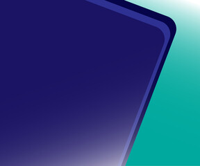 gradient dark blue layer bright background