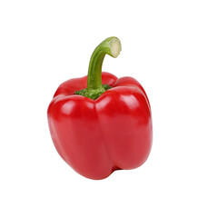 Bell pepper isolaated on transparent png