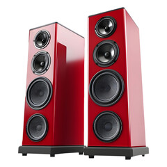 Fototapeta premium Png of Tower Speaker against transparent Background