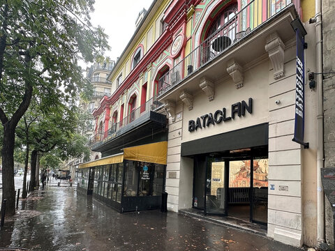 Bataclan Theatre in Paris, France