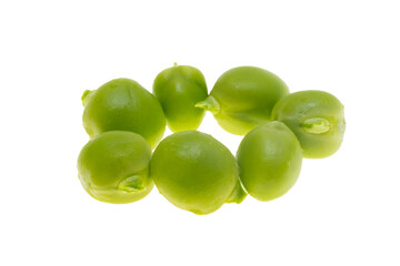 green peas fresh isolated