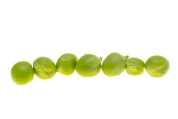 green peas fresh isolated