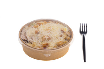 Caesar salad isolated