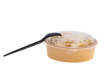 Caesar salad isolated