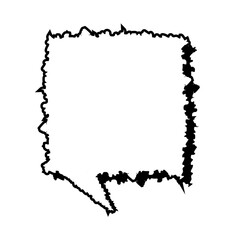 bubble speech for comic and chat