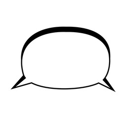 Fototapeta premium bubble speech for comic and chat