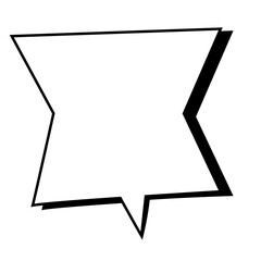 bubble speech for comic and chat