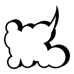 bubble speech for comic and chat